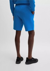 Hugo Boss Stretch-Cotton Regular-Fit Shorts with Sandwich Logo