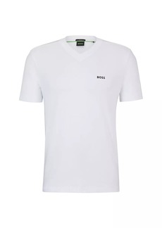 Hugo Boss Stretch-Cotton Regular-Fit T-Shirt