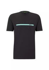 Hugo Boss Stretch-Cotton Regular-Fit T-Shirt