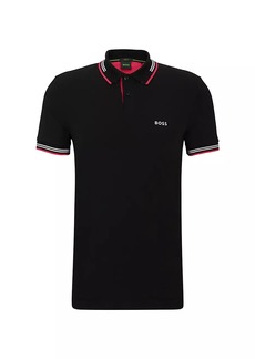 Hugo Boss Stretch-Cotton Slim-Fit Polo Shirt