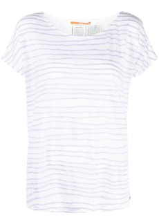 Hugo Boss striped linen T-shirt