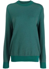 Hugo Boss textured round-neck jumper