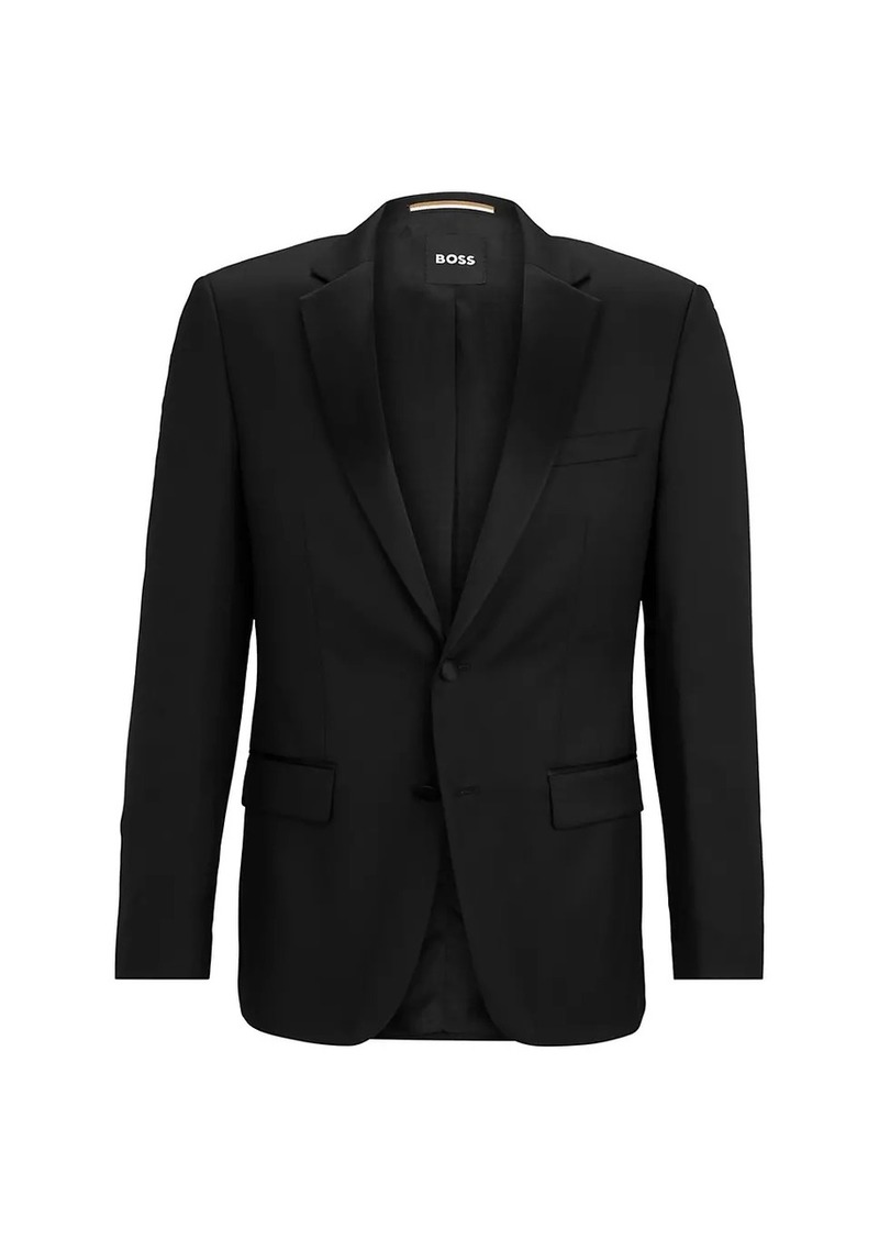 Hugo Boss Tuxedo Jacket in Virgin-Wool Serge