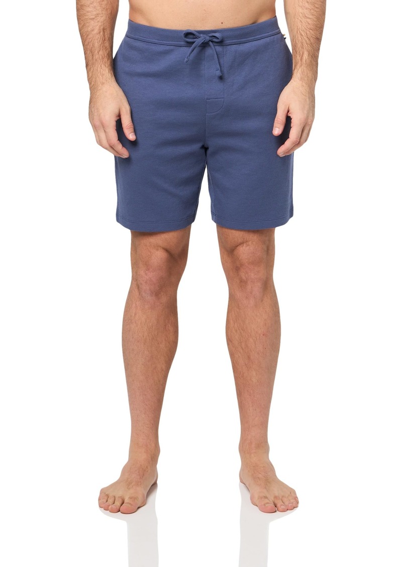 Hugo Boss Waffle Contrast Logo Lounge Shorts  L