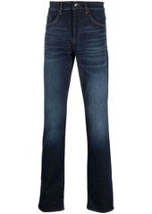 Hugo Boss washed straight-leg jeans