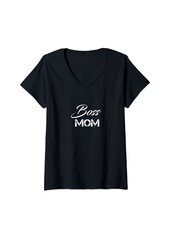 Hugo Boss Womens Boss MOM - gift t-shirt V-Neck T-Shirt