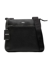 Hugo Boss Zair leather crossbody bag