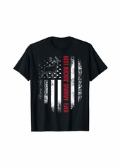Hunter Best Buckin' Grammy Ever American USA Flag Deer Hunting Gift T-Shirt