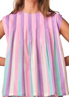 Hunter Carlton Top In Candy Stripe