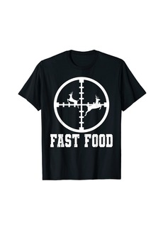 Deer Hunter Funny Fast Food Hunting Tee Gift T-Shirt