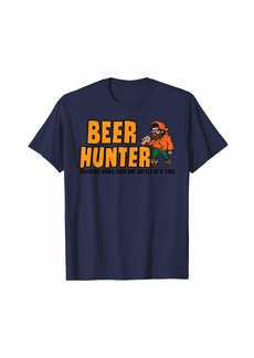 Funny Hunting Design For Hunters who love Beer T-Shirt