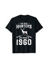 Gift for 60 Year Old Deer Hunter Hunting 1960 60th Birthday T-Shirt