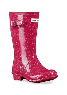 Hunter Girl's Original Glitter Rain Boots
