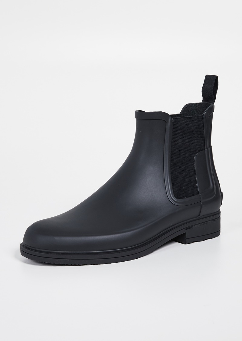 hunter mens refined chelsea boots