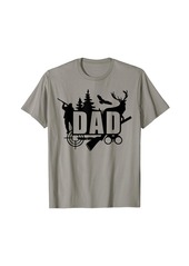 Hunter Dad Father's Day Archery Deer Hunting Men T-Shirt