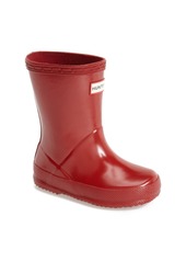 Hunter 'First Gloss' Rain Boot in Military Red at Nordstrom