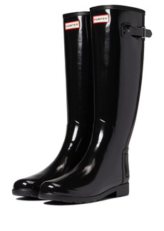Hunter Footwear Women's Refined Tall Gloss Rain Boot