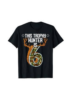 Hunter Hunting 6th Birthday T-Shirt