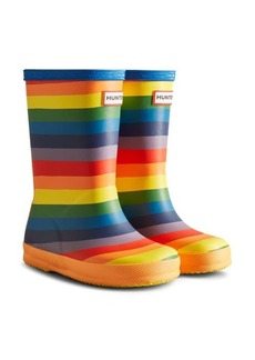 Hunter Kids' Classic Waterproof Rain Boot in Multicoloured at Nordstrom