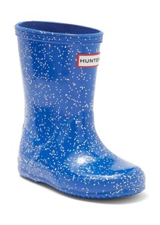 Hunter Kids' Original First Classic Glitter Rain Boot