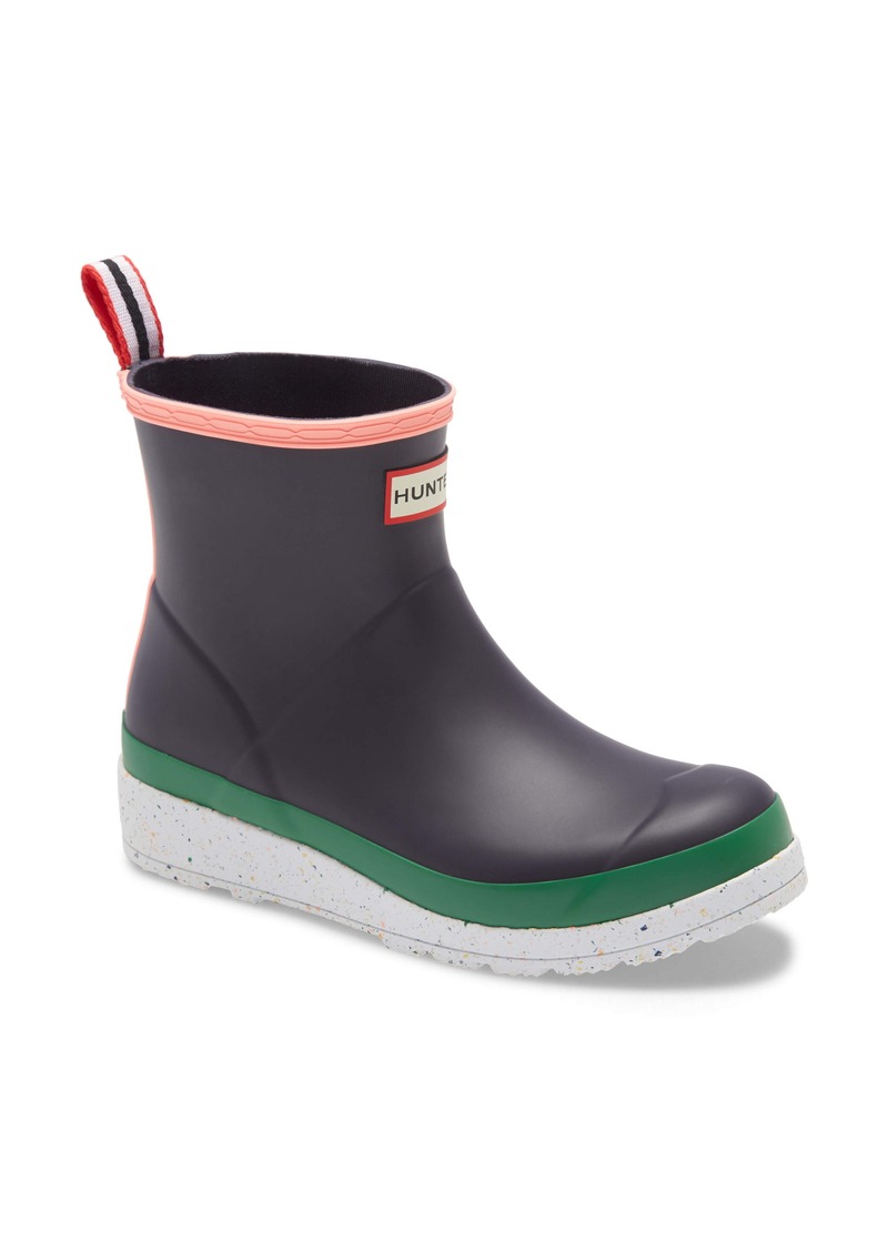 platform rain boots
