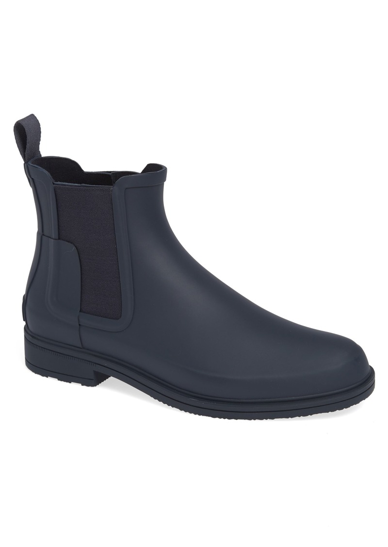 hunter refined chelsea boots mens