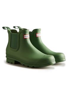 Hunter Original Waterproof Chelsea Rain Boot in Fell Green at Nordstrom