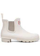 Hunter Women's Original Chelsea Boots from Finish Line - Ivory