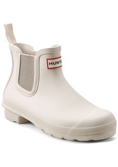 Hunter Women's Original Chelsea Boots from Finish Line - Ivory