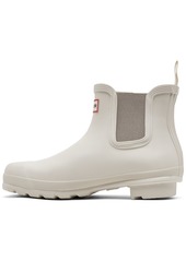 Hunter Women's Original Chelsea Boots from Finish Line - Ivory