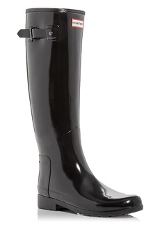 Hunter Women's Original Refined Tall Gloss Rain Boots