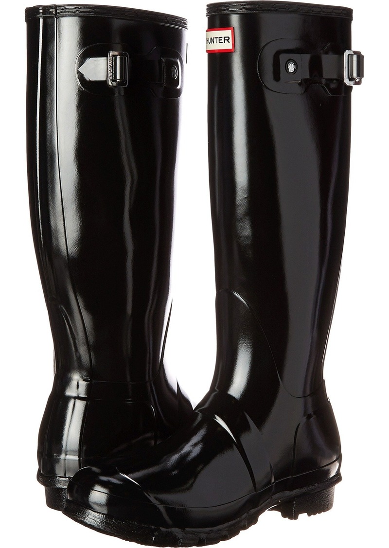 HUNTER Women's Original Tall Rain Boot Gloss B(M) US