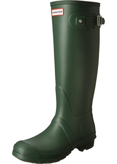 Hunter Women's Original Tall Rain Boot Green  M