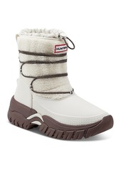 Hunter Women's Wanderer Faux Fur & Suede Short Cold Weather Boots