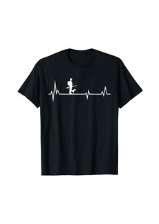 Hunter Hunting Dog Heartbeat T-Shirt