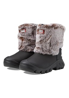 Hunter Intrepid Faux Fur Snow Boot (Little Kid/Big Kid)