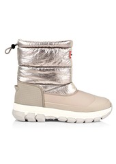 Hunter Insulated Metallic Nylon Short Snow Boots