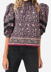Hunter Molly Top In Midnight Floral