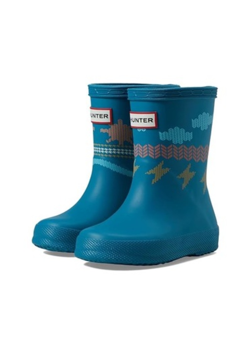 Hunter Original First Classic Weather Print Boot (Toddler/Little Kid)