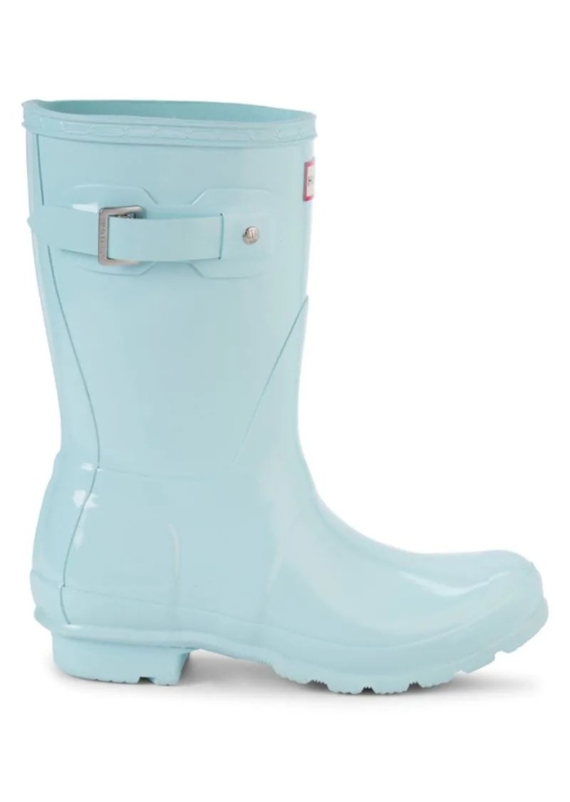 short rubber rain boots