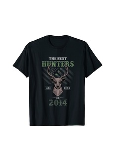The Best Hunters are Born in 2014 for Birthday T-Shirt