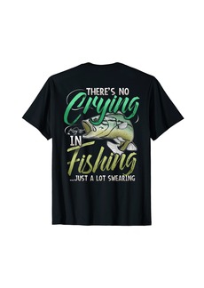 Hunter Theres No Crying In Fishing Just A Lot Of Swearing Shirt