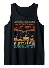 Hunter Uncles Go Hunting With Daughters Three Cute Granddaughters Tank Top
