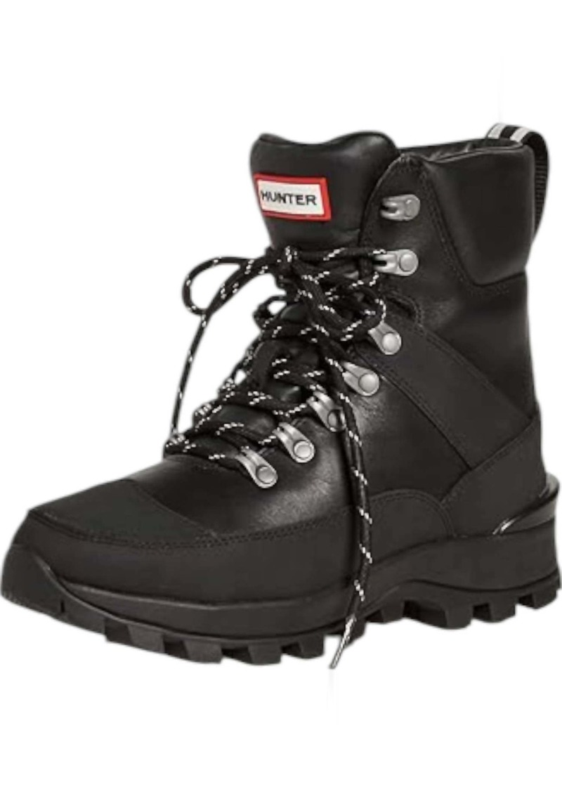 Hunter Women's Commando Boots In Black