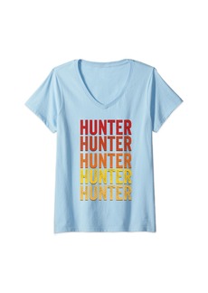 Womens Hunter V-Neck T-Shirt