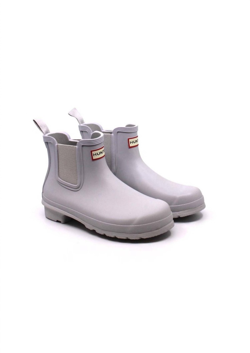 Hunter Women's Original Chelsea Boot In Patter Grey