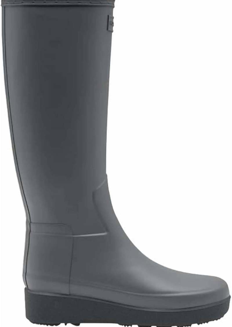 Hunter Women's Refined Slim Fit Tall Boots In Stratus