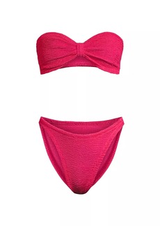 Hunza G Jean Bandeau Bikini Set