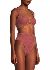 Hunza G Nadine Circle Insert Bikini Set