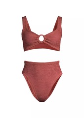 Hunza G Nadine Circle Insert Bikini Set